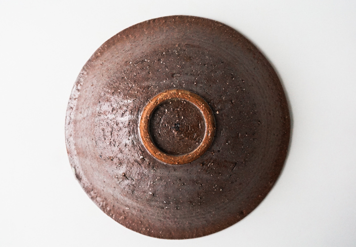 波佐見焼　窯元　陶房青　AO SHOP　吉村陶苑　赤椿　楕円皿