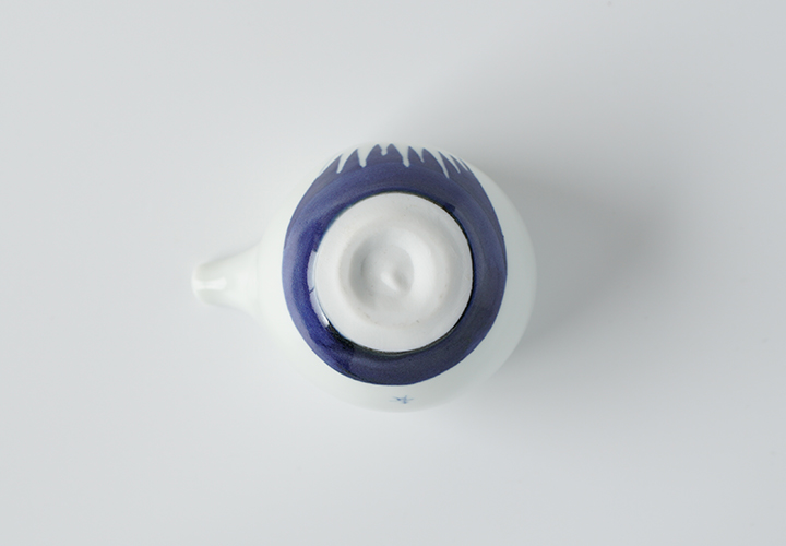 波佐見焼 陶房青 窯元 染付富士山 片口徳利 【陶房青 AO SHOP】