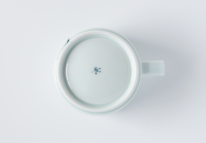 波佐見焼 陶房青 窯元 のばら モーニングカップ【陶房青 AO SHOP】