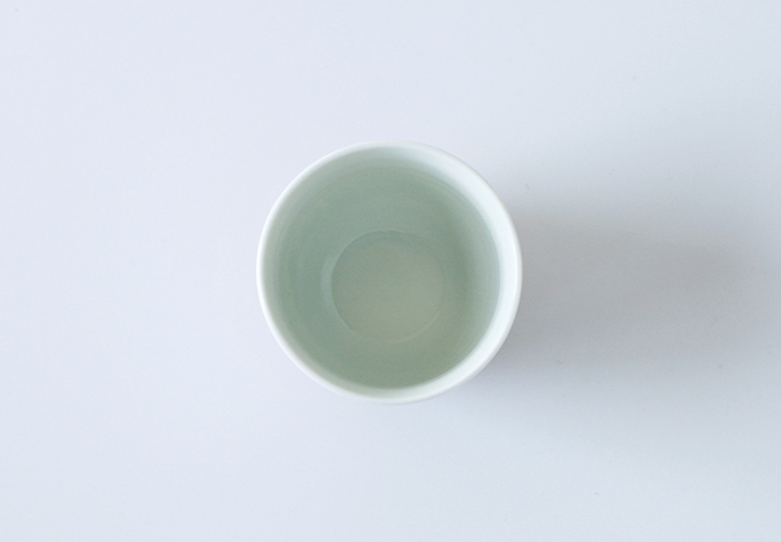 波佐見焼 陶房青 窯元 赤富士山 湯呑【陶房青 AO SHOP】